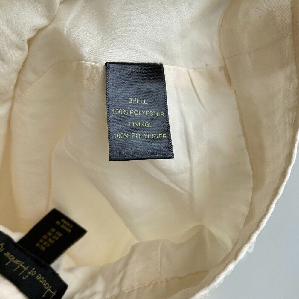 MINT House of Harlow 1960 Revolve Wide Leg Sequin pants High Waist Cream Size 6 - Picture 8 of 8